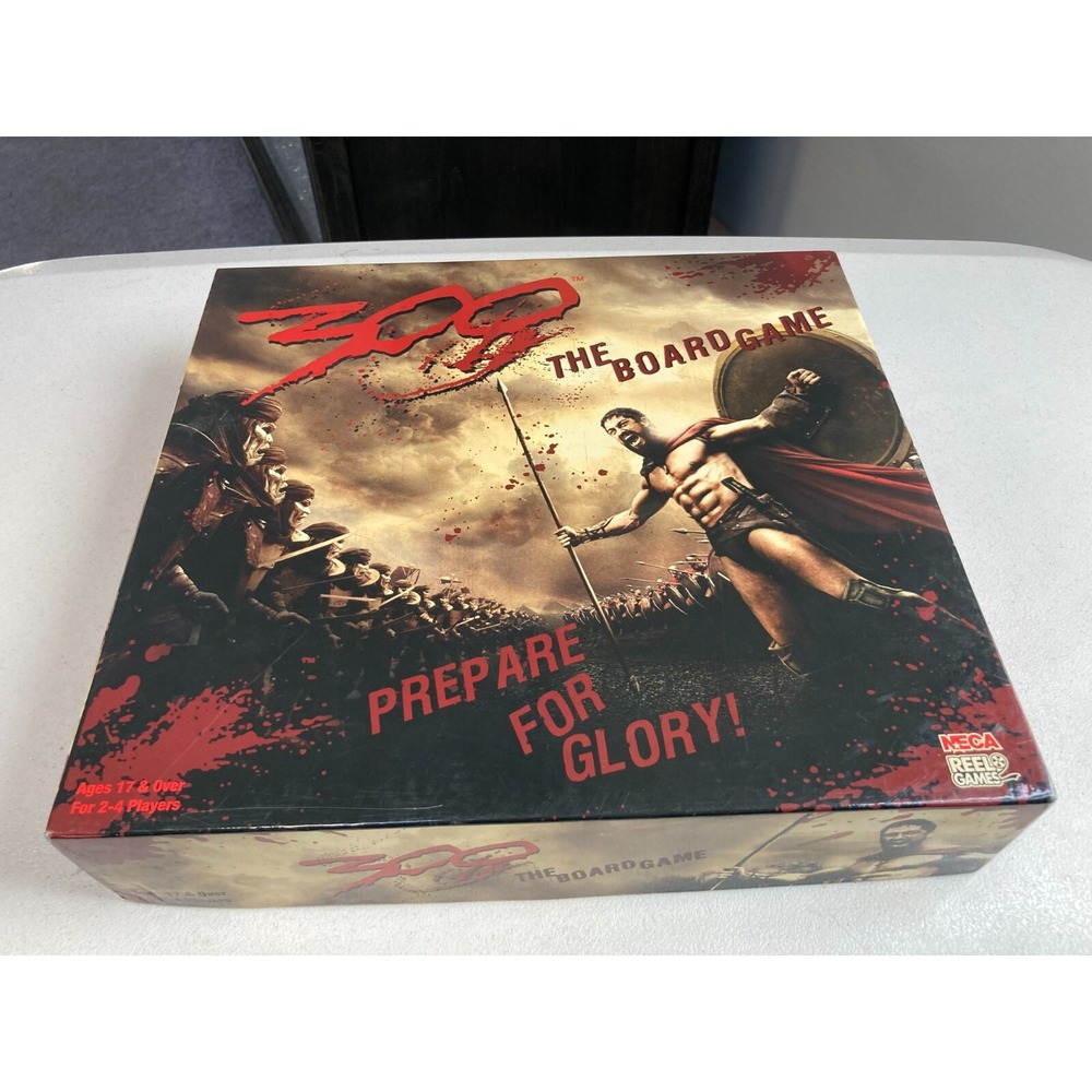 300 The Board Game Neca Reel Games Complete Greece Leonidas Xerxes Spartan